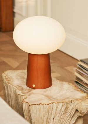 Max kastanienhalte Holzschnur und wiederaufladbare Lampe-umweltfreundliches Design