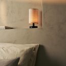 Ben Black Holztischlampe-wiederaufladbar, dimmbar, USB-C-Antrieb