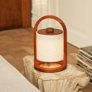 Flusskastanie Holz wiederaufladbare Lampe - dimmbares und schnurloses Licht