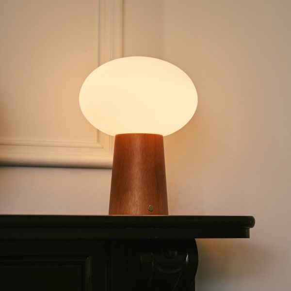 Max kastanienhalte Holzschnur und wiederaufladbare Lampe-umweltfreundliches Design – Bild 12