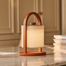 Flusskastanie Holz wiederaufladbare Lampe - dimmbares und schnurloses Licht