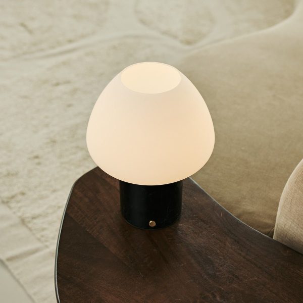 Ostade Black / Nero Marquina - Einzigartige Marmorlampe mit 3 hellen Farben und Dimmfunktion – Bild 5