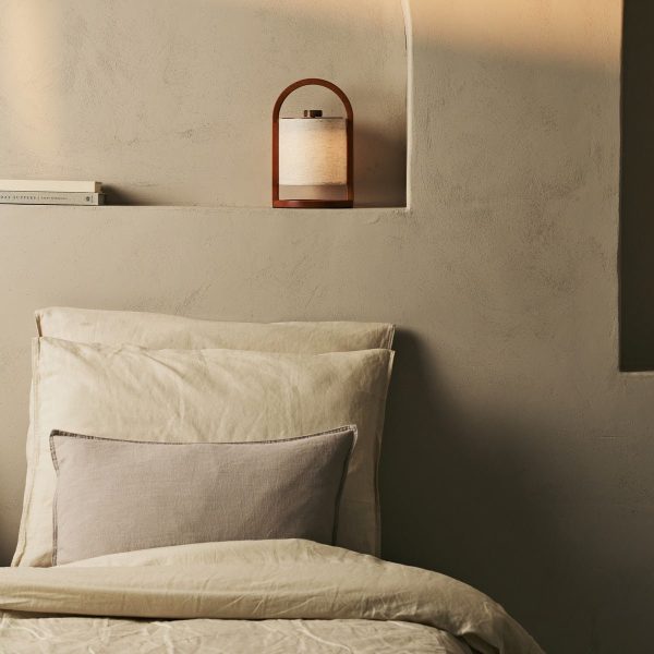 Flusskastanie Holz wiederaufladbare Lampe - dimmbares und schnurloses Licht – Bild 3