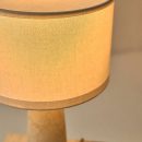 Charlotte Marmorlampe mit Baumwollschirm – Elegante Beleuchtung für Ihr Zuhause