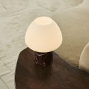 Ostade Red / Rosso Levanto - Einzigartige Marmorlampe mit 3 hellen Farben und Dimmfunktion