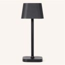 Ava Black wiederaufladbare Tischlampe | Schlanke kabellose Beleuchtungslösung