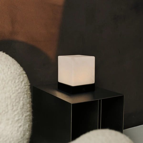 Yce Black Cordless Holzlampe mit gefrorenem Glas-wiederaufladbar, dimmbar, 100-Stunden-Akku – Bild 16