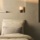 Onoda Brown / EMeperador Dark - Marmor wiederaufladbare Tischlampe - mit austauschbarer Lampenschatten und wiederaufladbarem Design