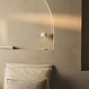 Anton Vanille wiederaufladbare Tischlampe | Stilvolle und schnurlose Beleuchtung