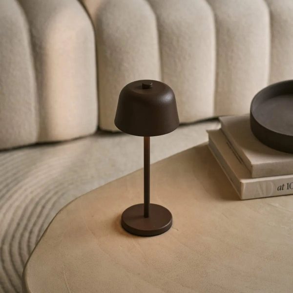 Anton Mokkabraune wiederaufladbare Tischlampe | Schlanke und kabellose Beleuchtung – Bild 6
