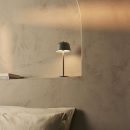 Anton Shadow Grey wiederaufladbare Tischlampe | Stilvolle und schnurlose Beleuchtung