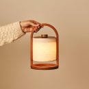Flusskastanie Holz wiederaufladbare Lampe - dimmbares und schnurloses Licht