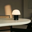 Maes Black / Nero Marquina - Elegante Marmorlampe, bis zu 120 Stunden Beleuchtung, stilvoll und funktional