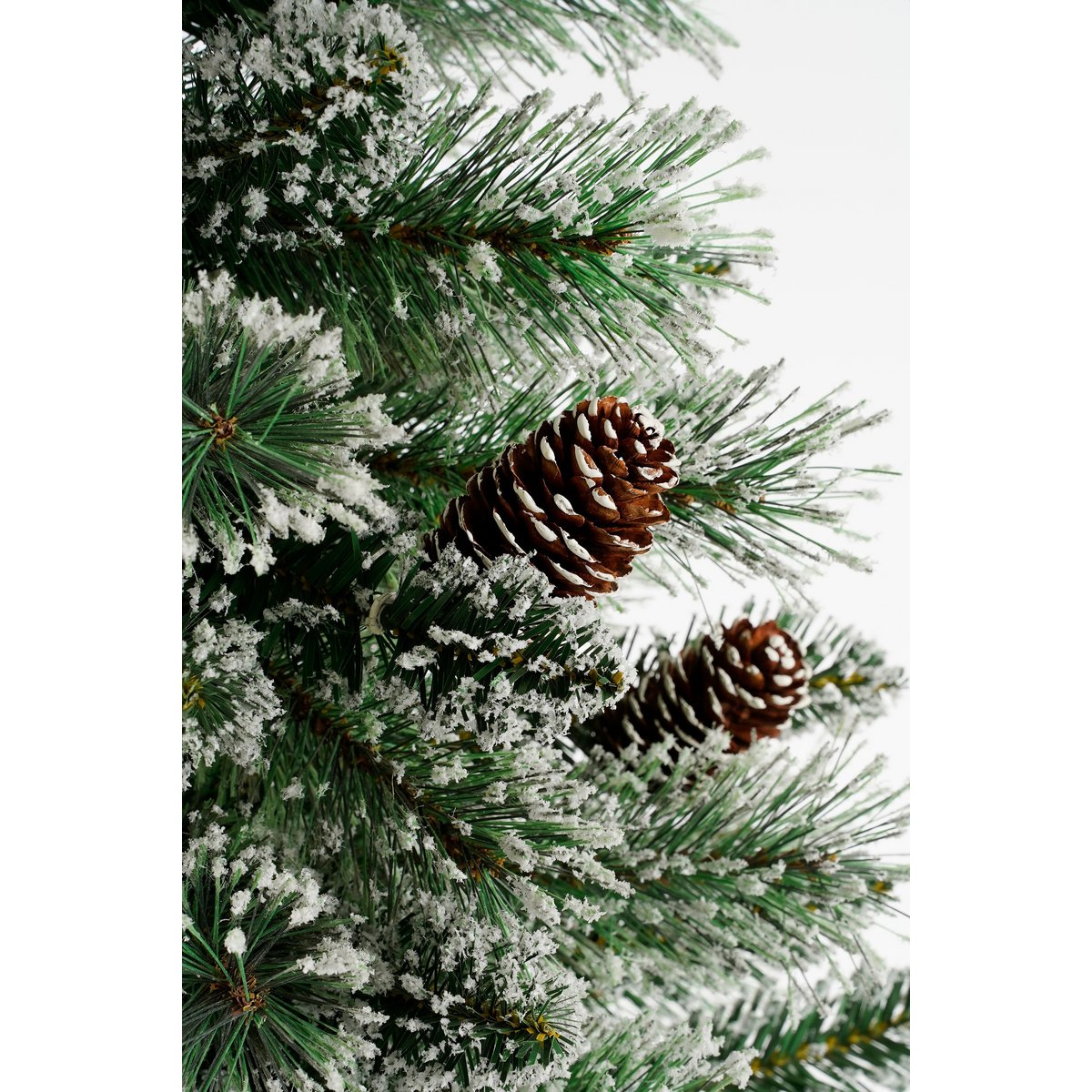 Vandans Künstlicher Weihnachtsbaum im Topf – H90 x Ø48 cm – Grün gefrostet – Bild 2