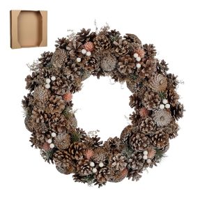 heySimeon | Weihnachtskranz – Pfirsich Ø50 cm