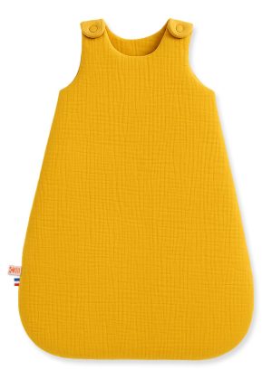 heySimeon Winterschlafsack aus Bio-Baumwolle | Warmer Baby Schlafsack | Weich & GOTS-zertifiziert | Made in France