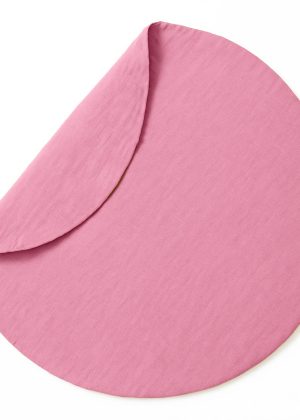 heySimeon Activity Matte – Bio-Baumwolle Baby Spielmatte | Weiche Krabbeldecke | Ø 115 cm