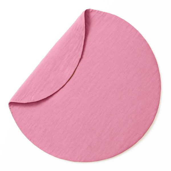 heySimeon Activity Matte – Bio-Baumwolle Baby Spielmatte | Weiche Krabbeldecke | Ø 115 cm