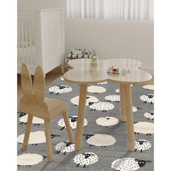 Kinderteppich aus Baumwolle LITTLE SHEEP – Bild 2