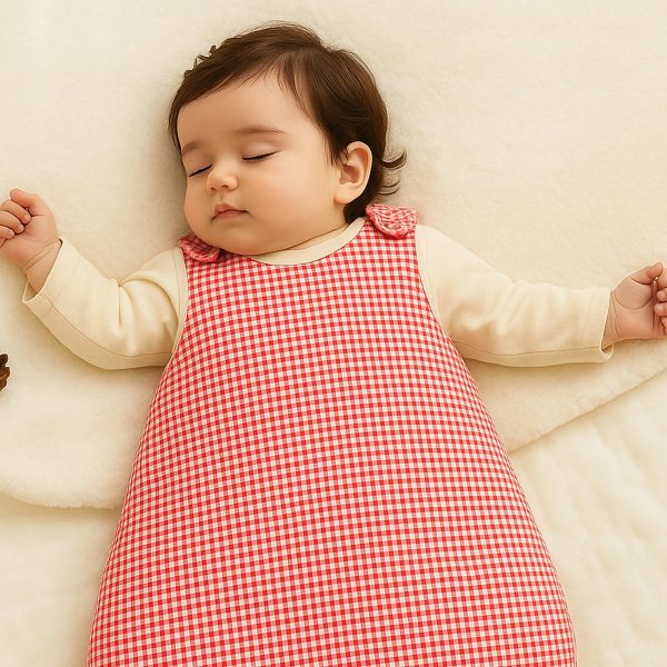 heySimeon Winterschlafsack aus Bio-Baumwolle | Warmer Baby Schlafsack | Weich & GOTS-zertifiziert | Made in France – Bild 6