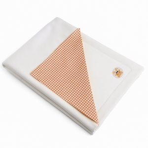 heySimeon Rex Bio-Baumwolldecke 70×95 cm | GOTS-zertifiziert | Hautfreundlich | Hergestellt in Frankreich