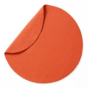 heySimeon Activity Matte – Bio-Baumwolle Baby Spielmatte | Weiche Krabbeldecke | Ø 115 cm