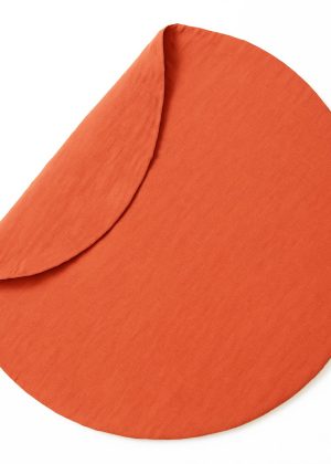 heySimeon Activity Matte – Bio-Baumwolle Baby Spielmatte | Weiche Krabbeldecke | Ø 115 cm