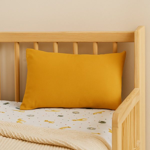 Rechteckiges Kissen aus Bio-Baumwolle Honey – Bild 6