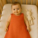 heySimeon Schlafsack aus Bio-Baumwolle | Atmungsaktiver Baby Sommerschlafsack | Leichter Bio Schlafsack | Made in France