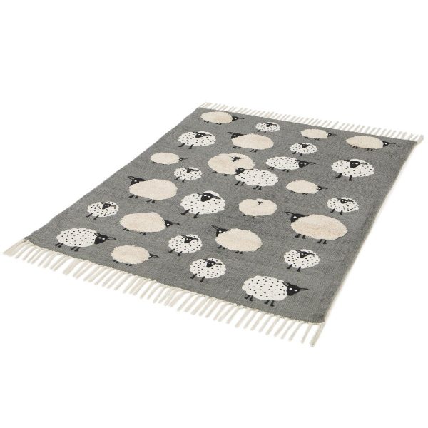 Kinderteppich aus Baumwolle LITTLE SHEEP – Bild 6