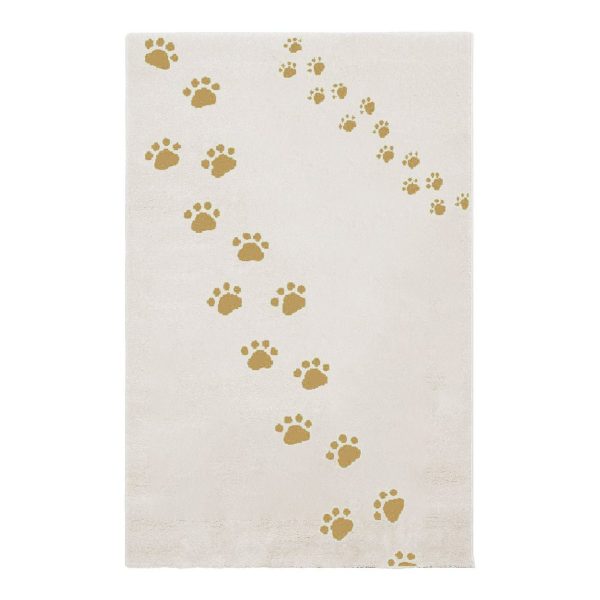 Weicher und bequemer Kinderteppich BEAR FOOTPRINTS