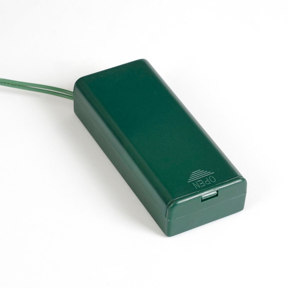 heySimeon | Künstlicher Weihnachtsbaum Kaprun im Topf mit LED-Beleuchtung und Timerfunktion – Grün & Silber H90 cm – Bild 5