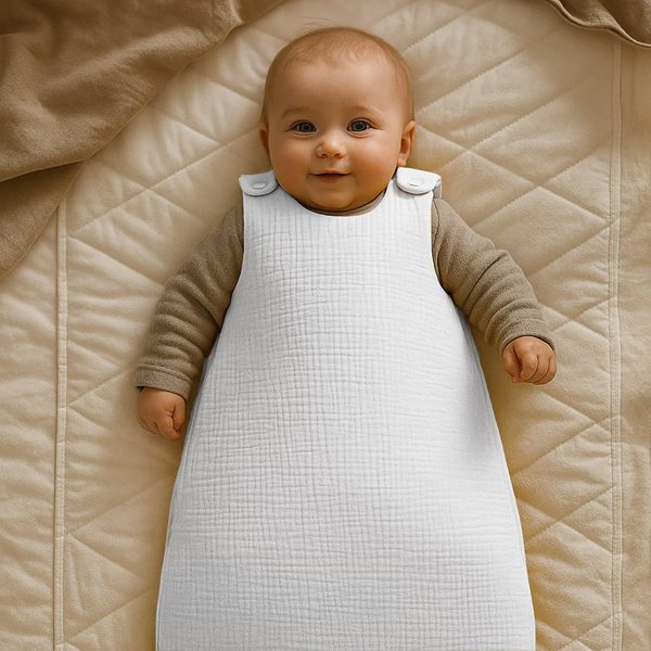 heySimeon Winterschlafsack aus Bio-Baumwolle | Warmer Baby Schlafsack | Weich & GOTS-zertifiziert | Made in France – Bild 5