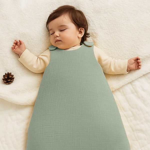 heySimeon Winterschlafsack aus Bio-Baumwolle | Warmer Baby Schlafsack | Weich & GOTS-zertifiziert | Made in France – Bild 6