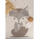 Weicher Kinderteppich im FOX-Design