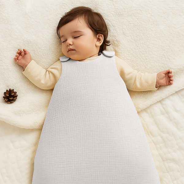 heySimeon Winterschlafsack aus Bio-Baumwolle | Warmer Baby Schlafsack | Weich & GOTS-zertifiziert | Made in France – Bild 6