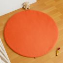 heySimeon Activity Matte – Bio-Baumwolle Baby Spielmatte | Weiche Krabbeldecke | Ø 115 cm