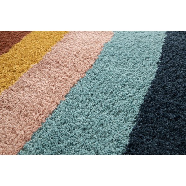 Dicker und bequemer runder Kinderteppich COLORS – Bild 3