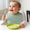 Lätzchen aus grüner Bio-Baumwolle