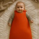 heySimeon Winterschlafsack aus Bio-Baumwolle | Warmer Baby Schlafsack | Weich & GOTS-zertifiziert | Made in France