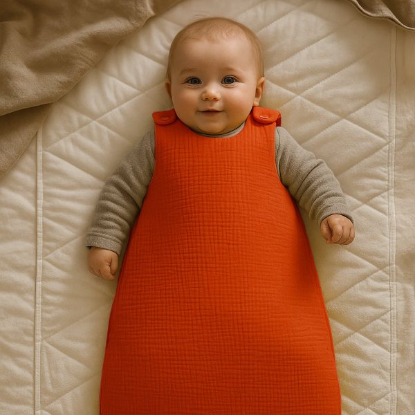 heySimeon Winterschlafsack aus Bio-Baumwolle | Warmer Baby Schlafsack | Weich & GOTS-zertifiziert | Made in France – Bild 4