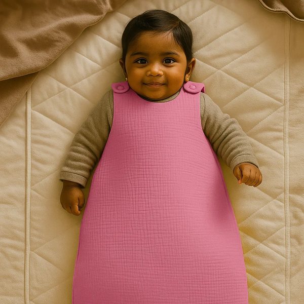 heySimeon Winterschlafsack aus Bio-Baumwolle | Warmer Baby Schlafsack | Weich & GOTS-zertifiziert | Made in France – Bild 4