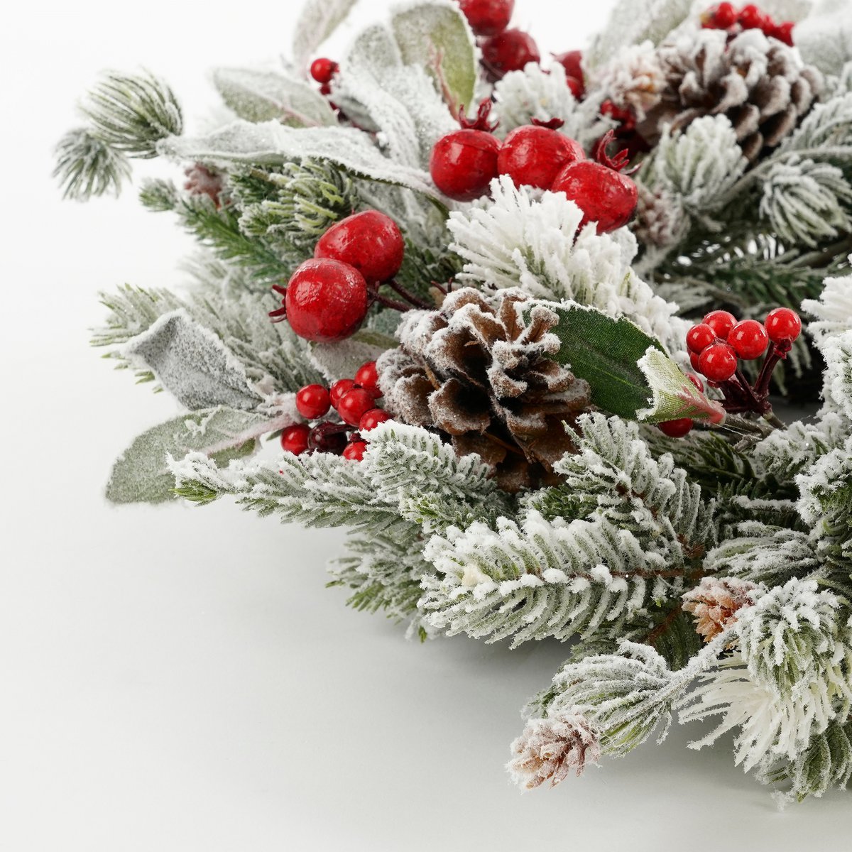 heySimeon | Glockenturm Weihnachtskranz – Grün Ø50 cm – Bild 2