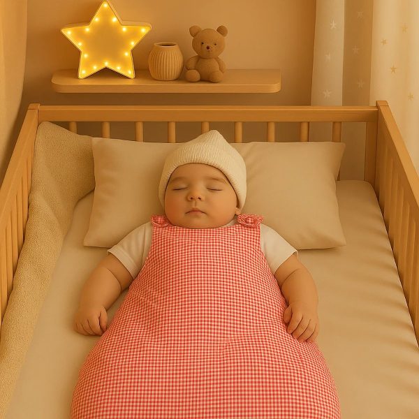 heySimeon Winterschlafsack aus Bio-Baumwolle | Warmer Baby Schlafsack | Weich & GOTS-zertifiziert | Made in France – Bild 3