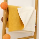 heySimeon Rex Bio-Baumwolldecke 70×95 cm | GOTS-zertifiziert | Hautfreundlich | Hergestellt in Frankreich