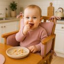 heySimeon Hochstuhlkissen – Bio-Baumwolle | Weiches Babykissen | GOTS & Oeko-Tex zertifiziert | Hergestellt in Frankreich