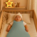 heySimeon Winterschlafsack aus Bio-Baumwolle | Warmer Baby Schlafsack | Weich & GOTS-zertifiziert | Made in France