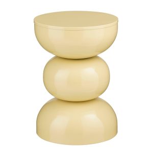 Designer Beistelltisch Luna | Rund | H46 cm | elegant & zeitlos | Mica Decorations