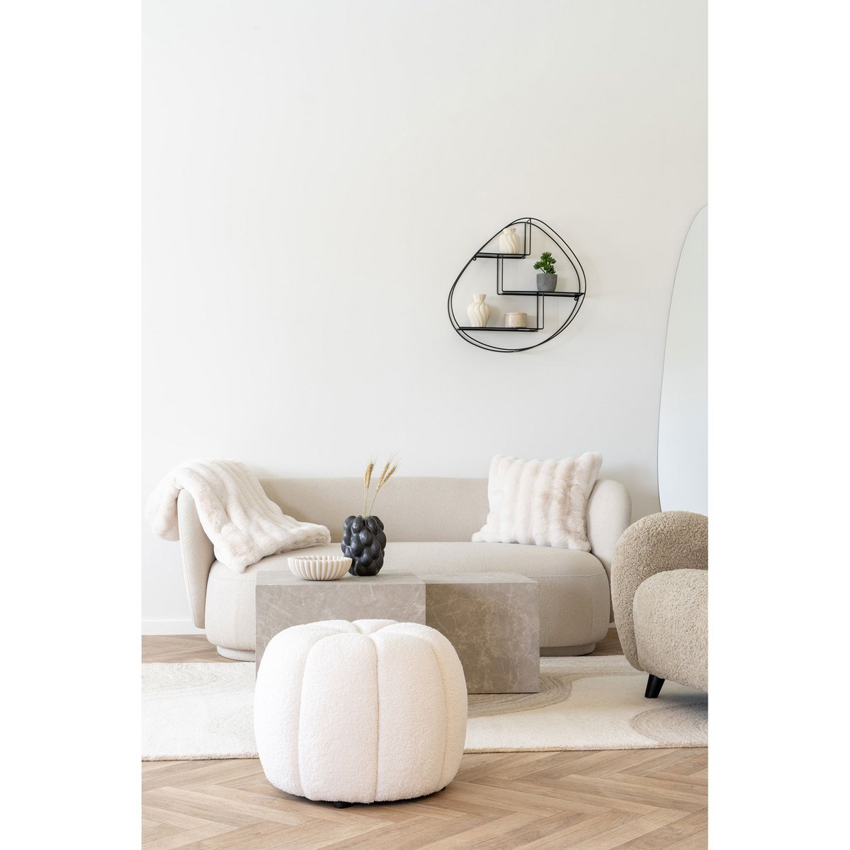 Designer Pouf | Atelier Design & Luxus | H38 cm | House Nordic – Bild 5