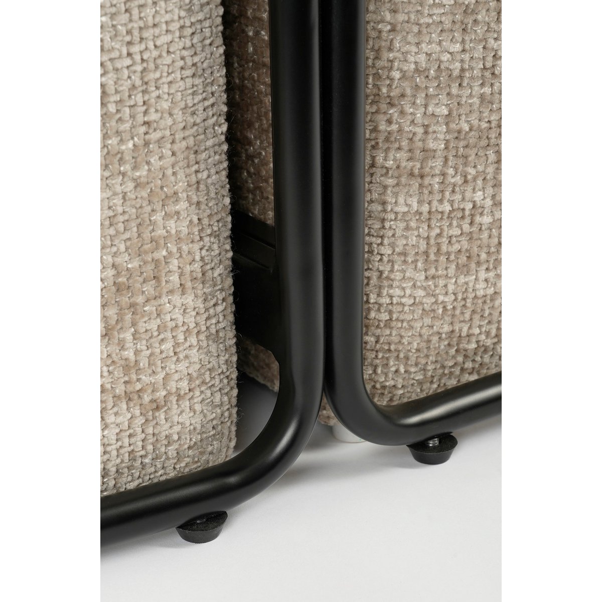 Designer Couchtisch mit Poufs | 3-teilig | H41 cm | by Mica Decorations – Bild 6